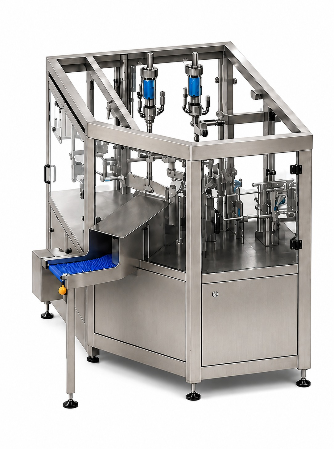 Envasadora Semiautomática para Embalagens Pré-Formadas